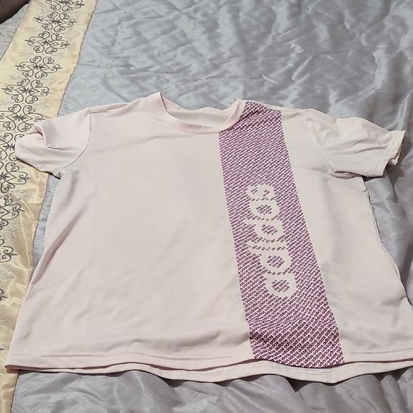 Adidas Pink and Purple Women's Top - Picture 1 of 5
